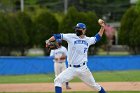 Baseball vs CGA  Wheaton College Baseball vs Coast Guard Academy during game two of the NEWMAC semi-finals playoffs. - (Photo by Keith Nordstrom) : Wheaton, baseball, NEWMAC